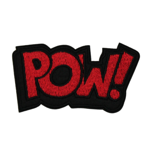 Pow Red Patch (Small/Embroidery)