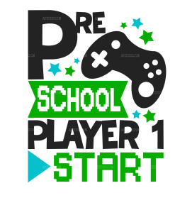 Preschool Player 1 Start DTF Transfer