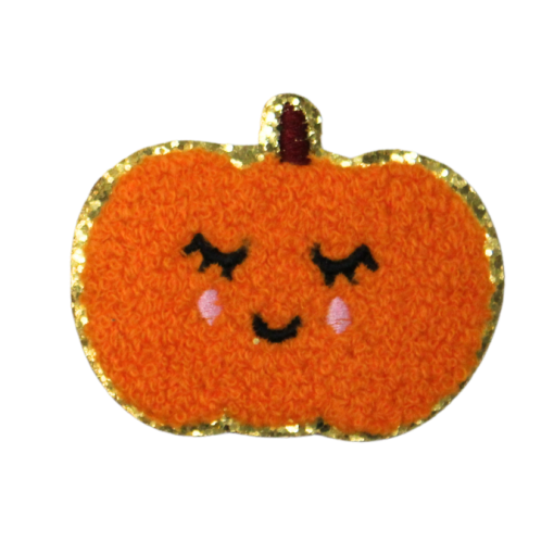 Orange Pumpkin Patch (Small/Chenille)