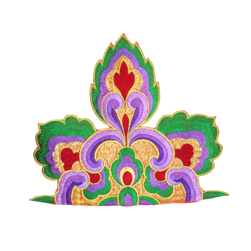 Floral Design Patch (Large/Embroidery) - Image 3
