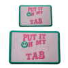 Put It On My Husbands Tab Patch (Small/Embroidery)