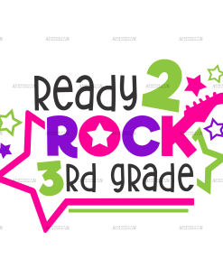 Ready 2 Rock 3rd Grade DTF Transfer