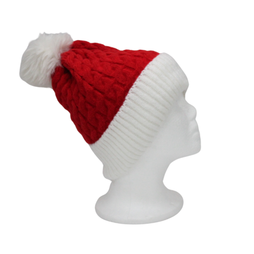Beanie With Pompom - Image 2
