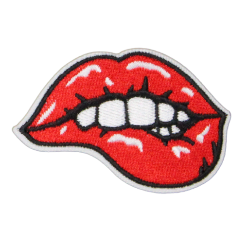 Red Lips Patch(Small/Embroidery)
