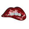 Red Lips Patch (Small/Sequin)