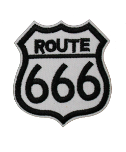 Route 666 Patch (Small/Embroidery)