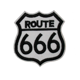 Route 666 Patch (Small/Embroidery)