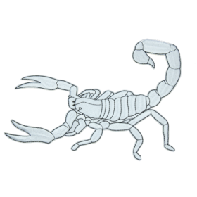 Scorpio Patch (Large/Embroidery)