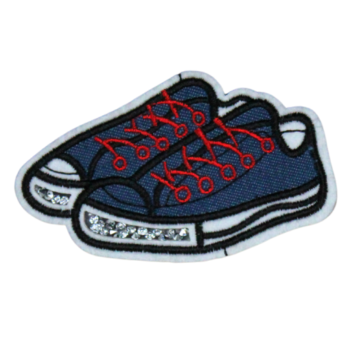 Blue Shoes Patch (Small/Embroidery)
