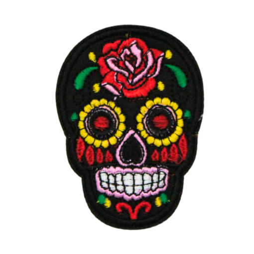Colorful Skull Patch (Small/Embroidery) - Image 7