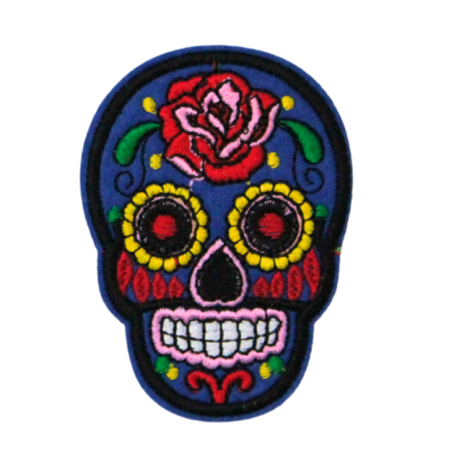 Colorful Skull Patch (Small/Embroidery) - Image 9