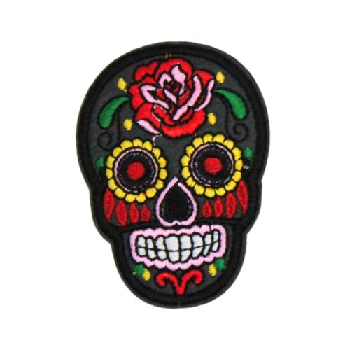 Colorful Skull Patch (Small/Embroidery) - Image 5