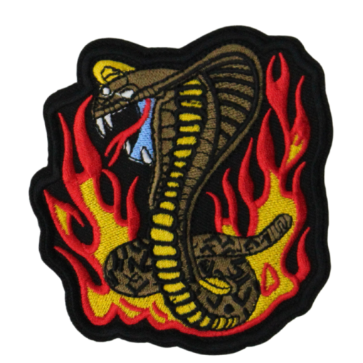 Cobra Snake Patch (Small/Embroidery) - Image 3