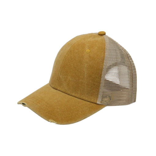 Distressed Mesh back Caps - Image 2