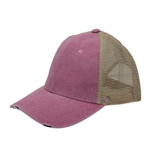 Distressed Mesh back Caps - Image 4