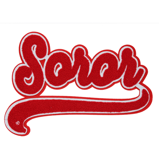 Soror Patch (Large/Chenille) - Image 3