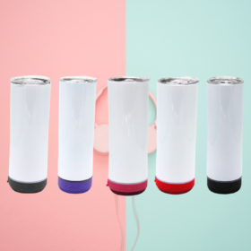 20 Oz Sublimation Speaker Tumbler