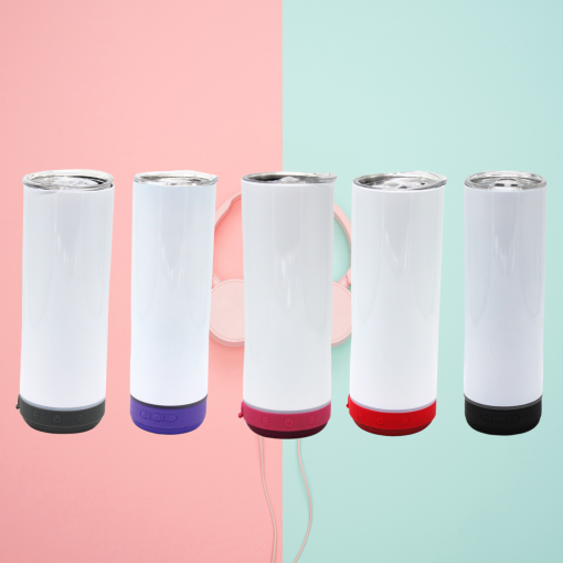 20 Oz Sublimation Speaker Tumbler
