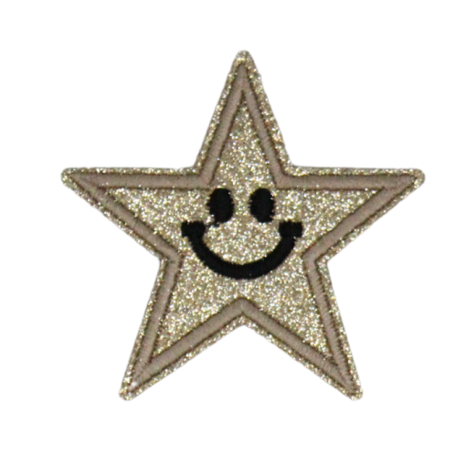 Smiley Star Glitter Patch - Image 10