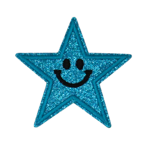 Smiley Star Glitter Patch - Image 9
