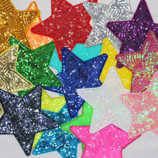 4.75" Inch Stars Patch (Medium/Sequin) - Image 2