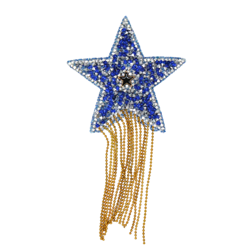Star Tassel Rhinestone Patch - Image 7