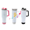40 Oz Sublimation Speaker Tumbler