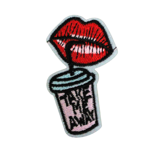 Take Me Away Drinking Patch (Small/Embroidery)