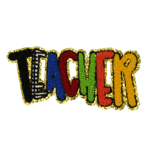 Teacher Patch (Medium/Chenille)