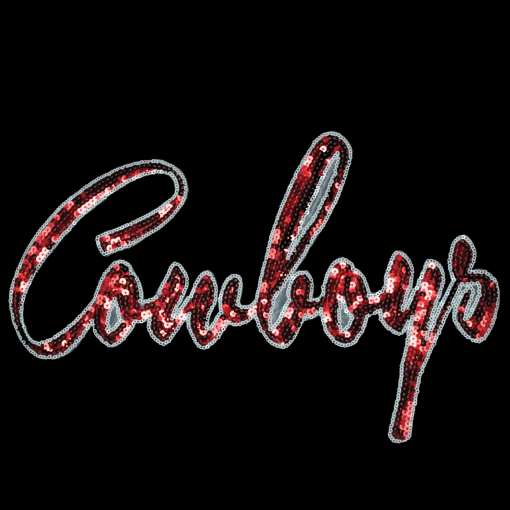 Cowboys Patch (Large/Sequin) - Image 2