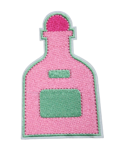 Tequila Bottle Patch (Small/Embroidery)