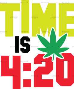 Time is 420 DTF Transfer