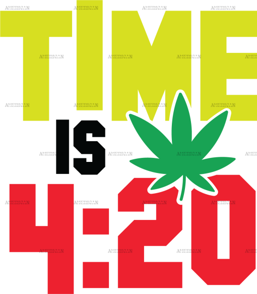Time is 420 DTF Transfer