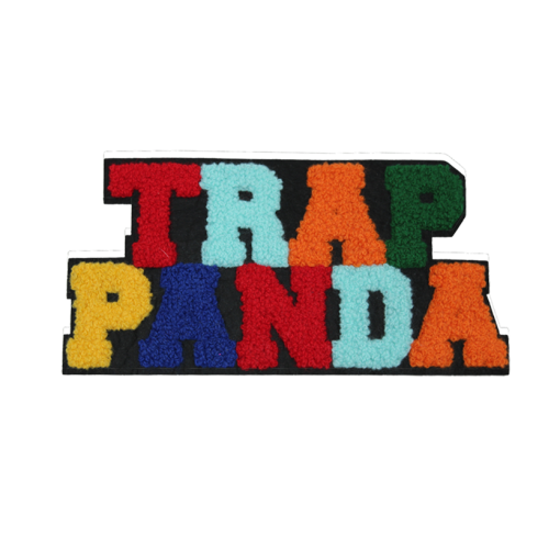 Trap Panda Multicolor Patch (Large/Chenille)