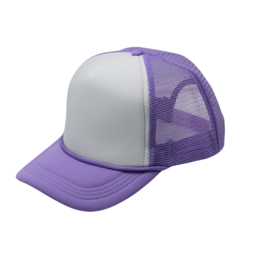 Kids Trucker Cap Polyester Foam Front 5 Panel - Image 12