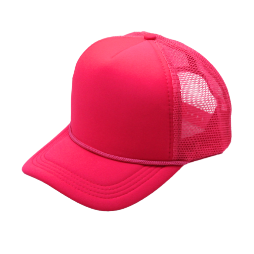 Kids Trucker Cap Polyester Foam Front 5 Panel - Image 13