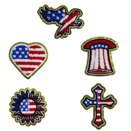 July 4th Patch (Small/Chenille)
