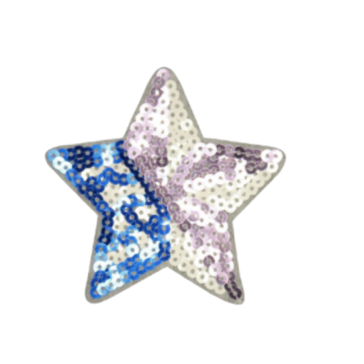 USA Flag Star Patch (Small/Sequin) - Image 4
