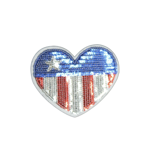 USA Flag Star Patch (Small/Sequin) - Image 5