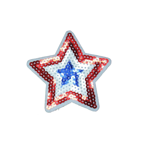 USA Flag Star Patch (Small/Sequin) - Image 6