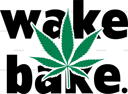 Wake and bake DTF Transfer