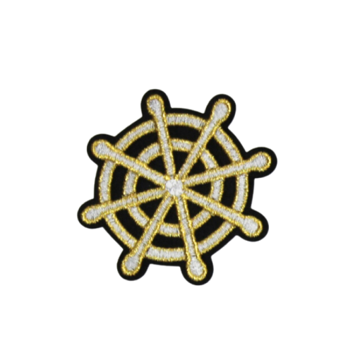 Wheel Design Patch (Small/Embroidery)