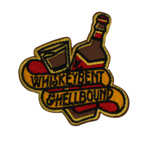 Whiskeybent & Hellbound Patch (Small/Embroidery)