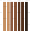 White Melanin Strips DTF Transfer