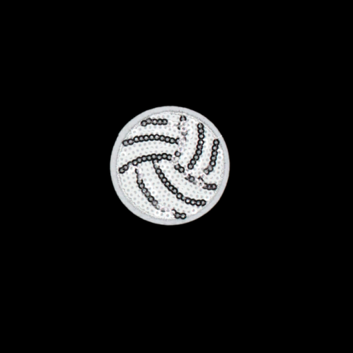 Volleyball Patch (Small/Sequin) - Image 3