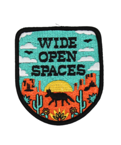Wide Open Spaces Patch (Small/Embroidery)