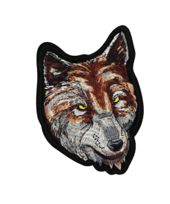 Wolf Yellow Eyes Patch (Small/Embroidery)