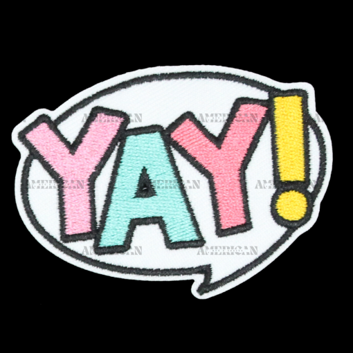 Yay Patch (Small/Embroidery)