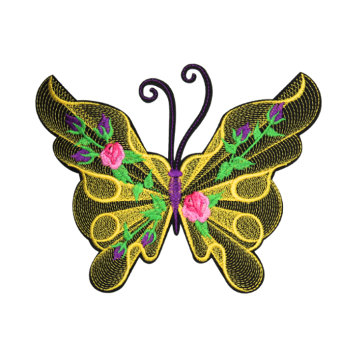 Butterflies Patch(Large/Embroidery) - Image 3
