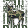 Best Buckin Dad Ever DTF Transfer
